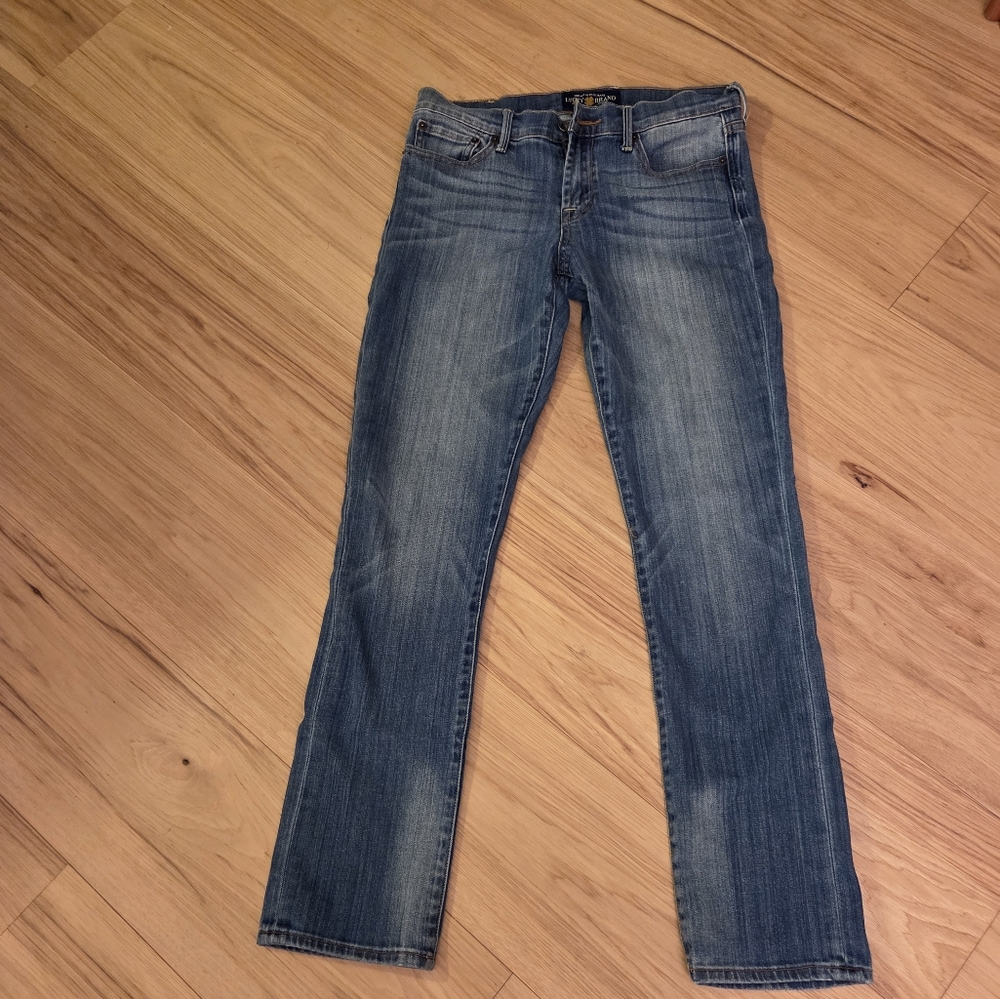 Lucky Brand Blue Straight Leg Jeans
